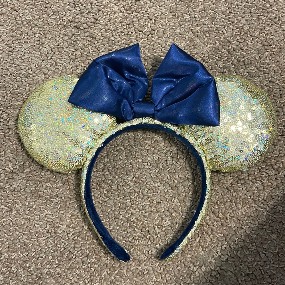 Disney | Blue & Gold Mickey ears